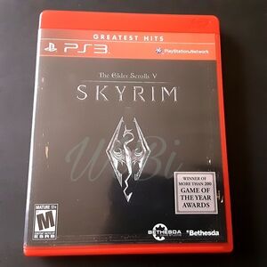PS3 The Elder Scrolls V: Skyrim 2011 (Greatest Hits) - Used